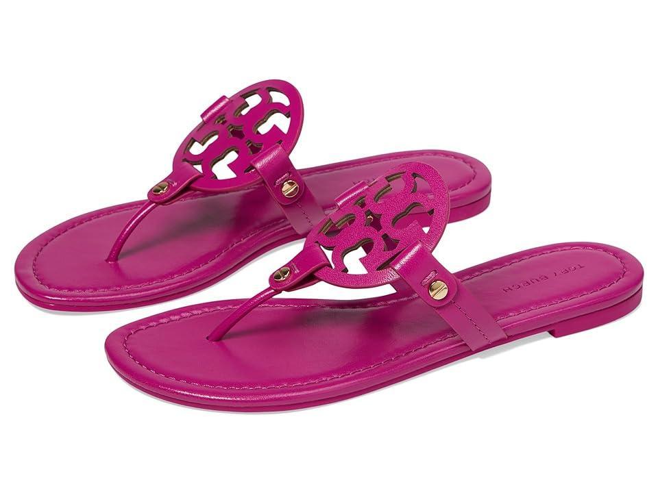 Tory Burch Miller Flip-Flop Sandals (Fuchsia) Women's Sandals Product Image