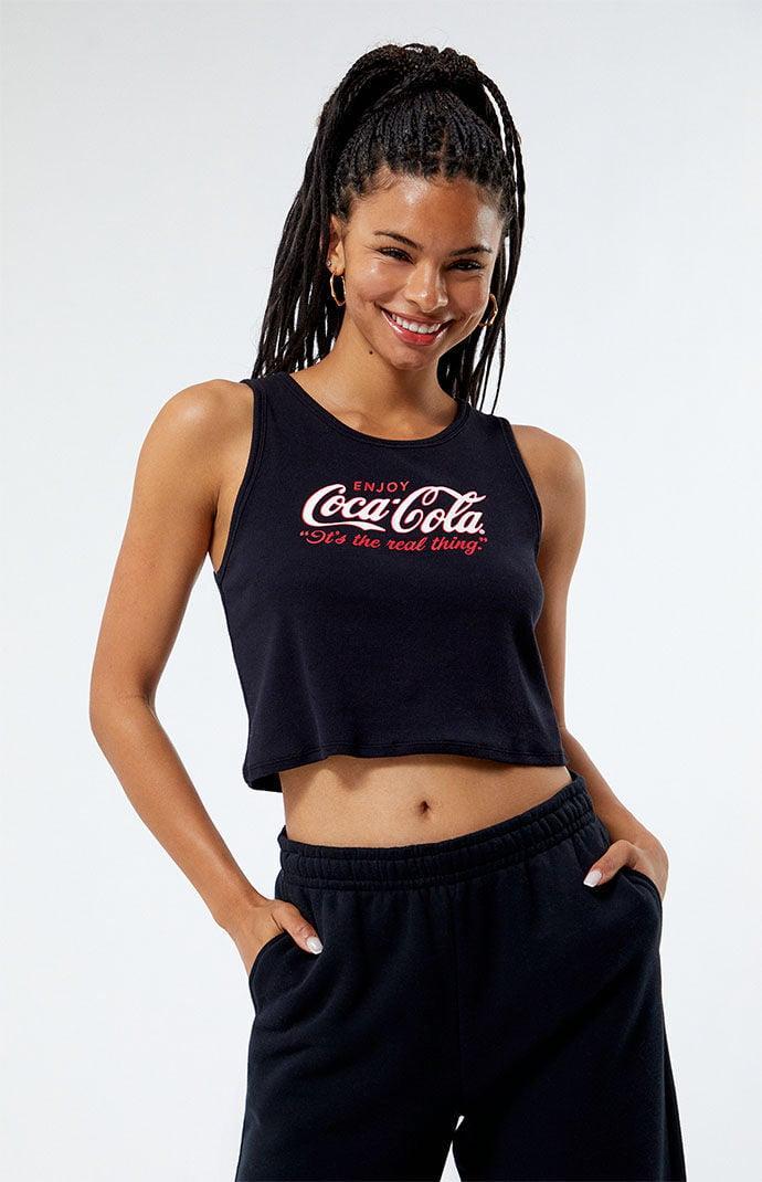 Coca-Cola Womens By PacSun Enjoy Coke Ribbed Tank Top Product Image