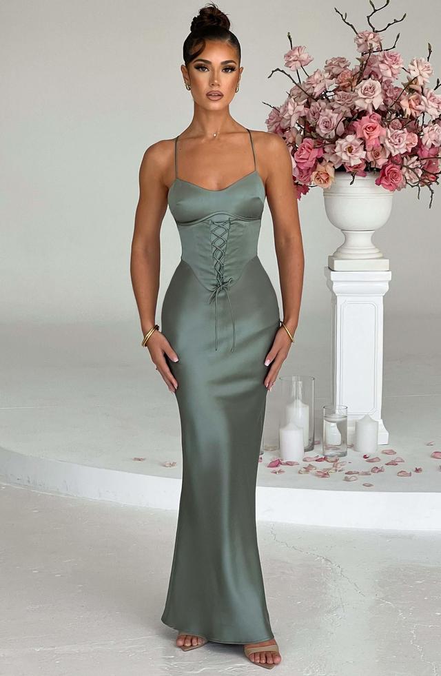 Lillia Maxi Dress - Sage Product Image