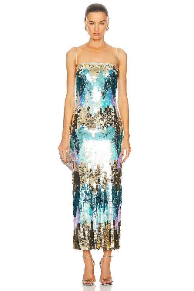 The New Arrivals by Ilkyaz Ozel Phoenix Dress Blue. (also in ). Product Image