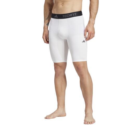 adidas Mens adidas Techfit Control Short-Tight Training Leggings - Mens Product Image