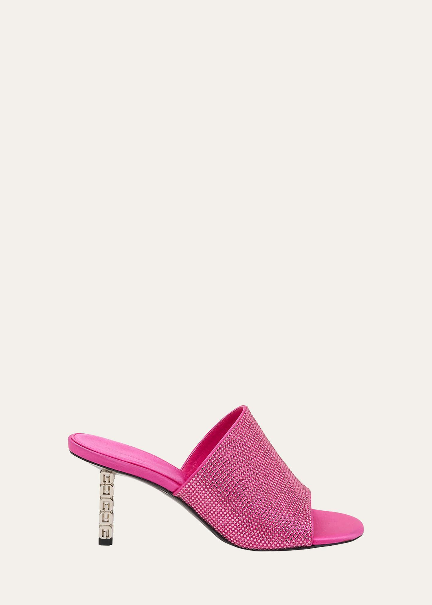 Womens G Cube Mules In Strass Product Image