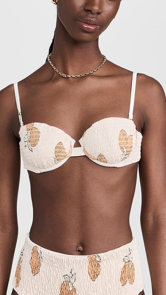 Ancora Le Citron Scrunchie Bikini Top | Shopbop Product Image