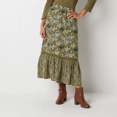 Frye and Co. Womens Mid Rise Maxi Skirt Product Image