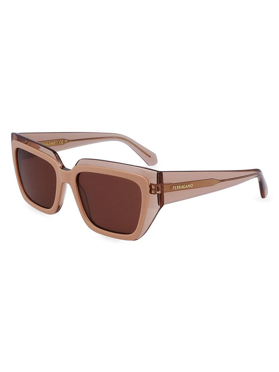 Womens Classic Logo SF2002S 55MM Square Sunglasses Product Image