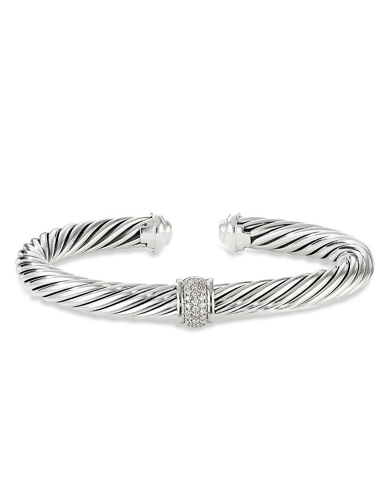 Womens Cable Classics Bracelet in Sterling Silver Product Image