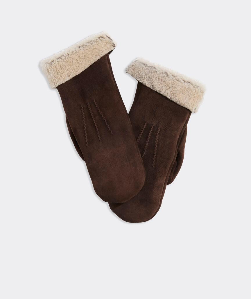 Women's Shearling Mittens Product Image