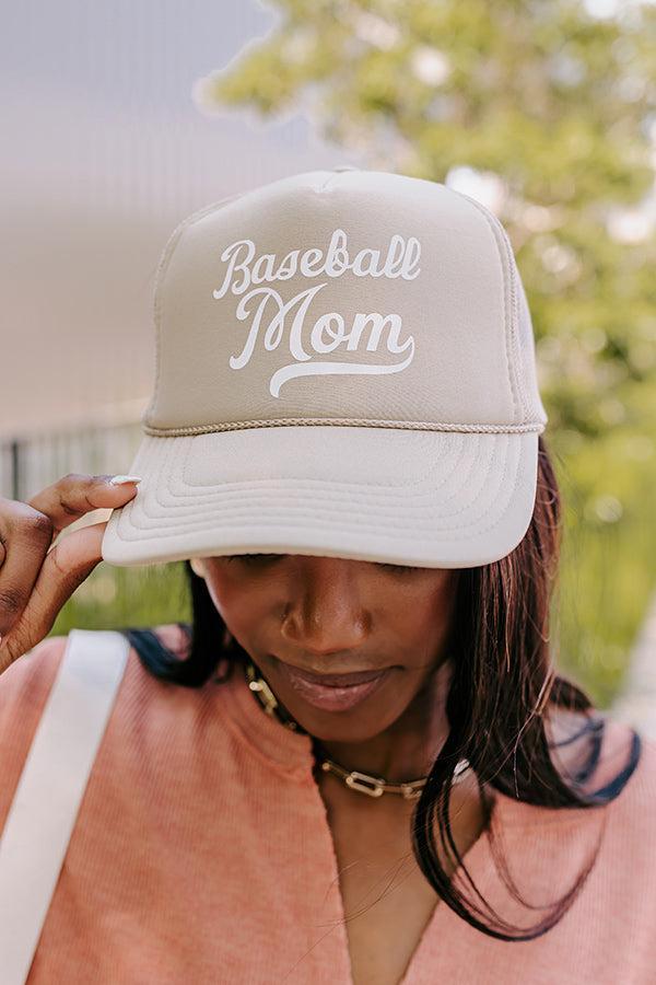 Baseball Mom Trucker Hat Product Image