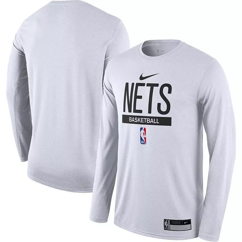 Mens Nike Brooklyn Nets 2022/23 Legend On-Court Practice Performance Long Sleeve T-Shirt Product Image