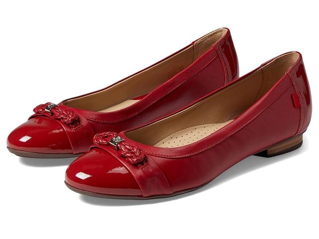 Marc Joseph New York Park Ave Flat Nappa/Patent) Women's Shoes Product Image