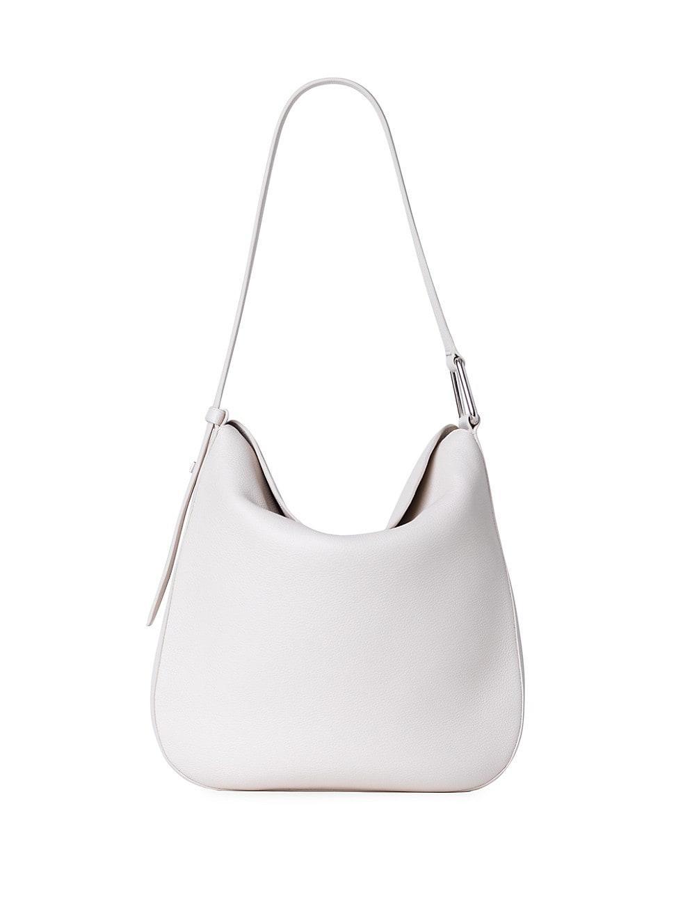 Womens Medium Anna Leather Hobo Bag Product Image