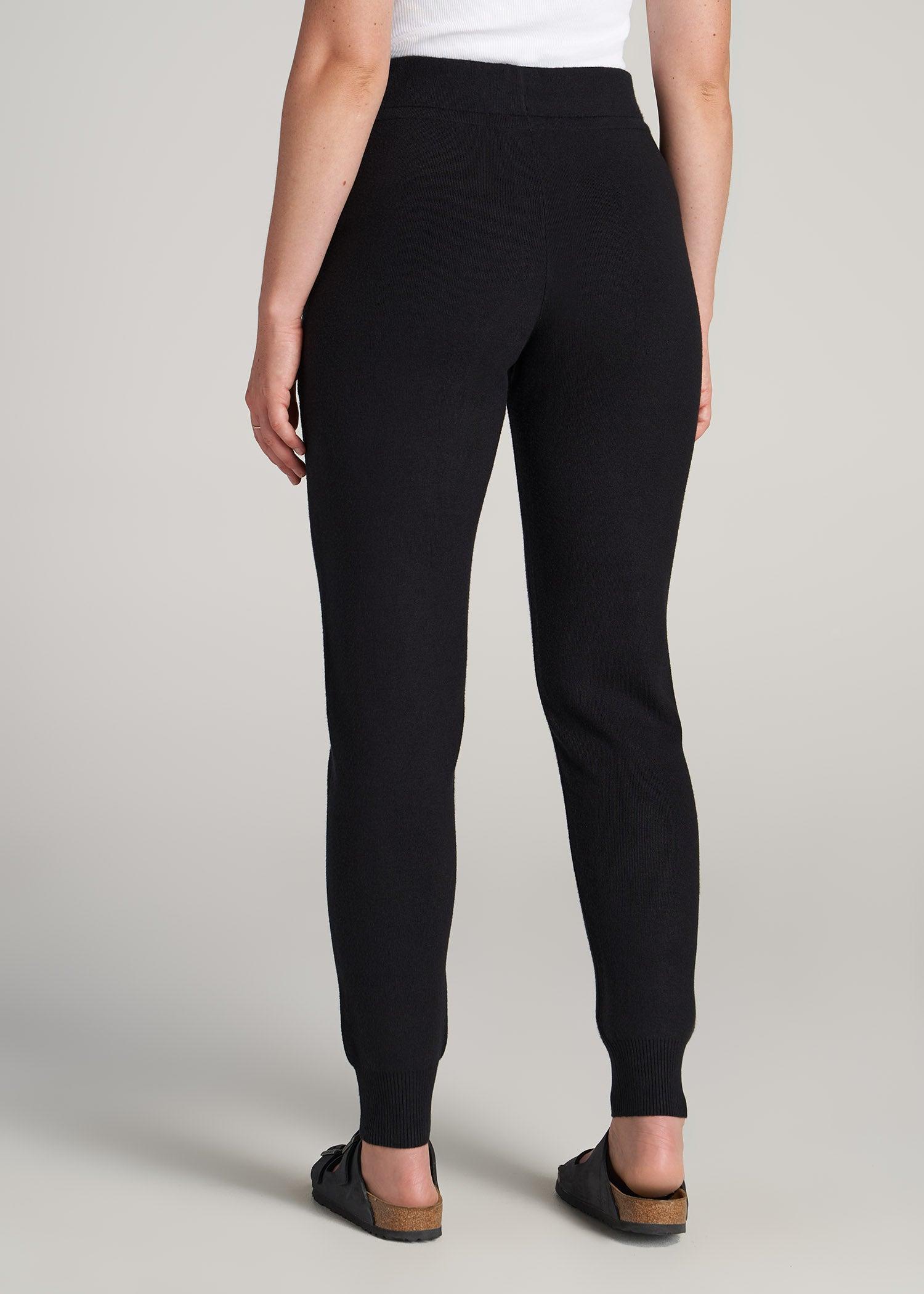 Women's Tall Knit Lounge Jogger in Black Female Product Image