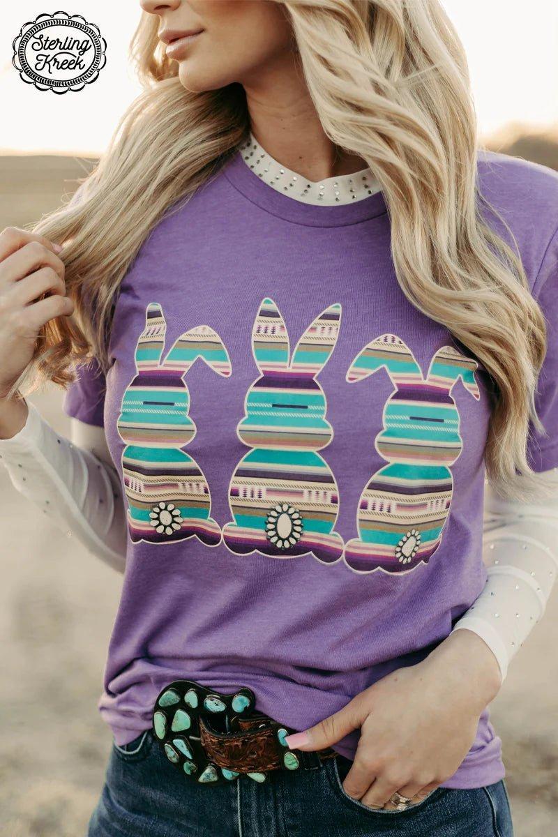 Serape Bunny Tee* Product Image