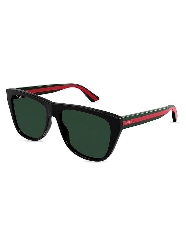 Mens Web 57MM Sunglasses Product Image