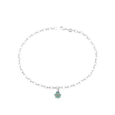 Enamel Mini Flower Anklet product image