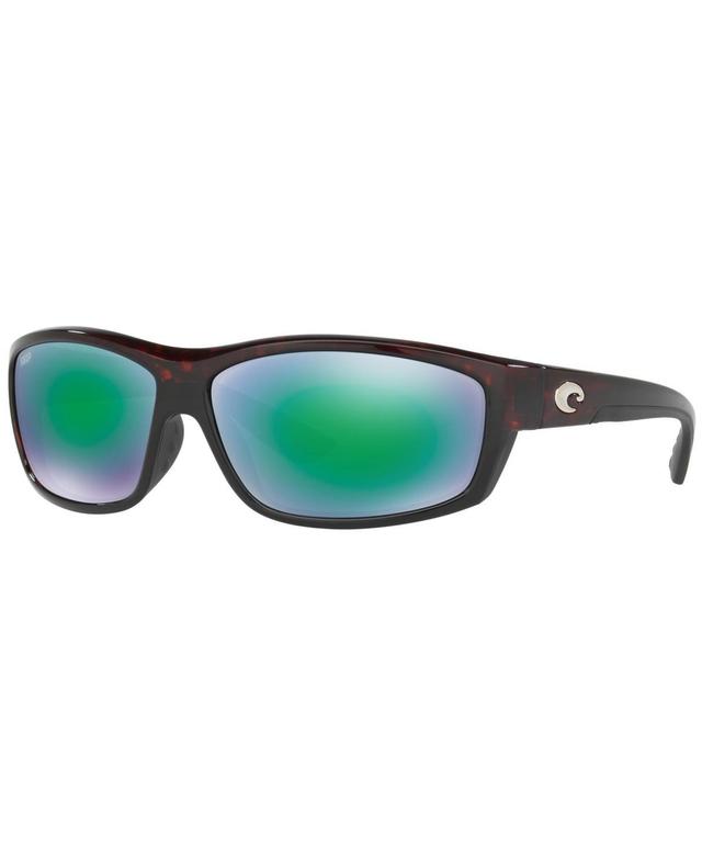 Costa Del Mar Pargo 60mm Mirrored Polarized Square Sunglasses Product Image