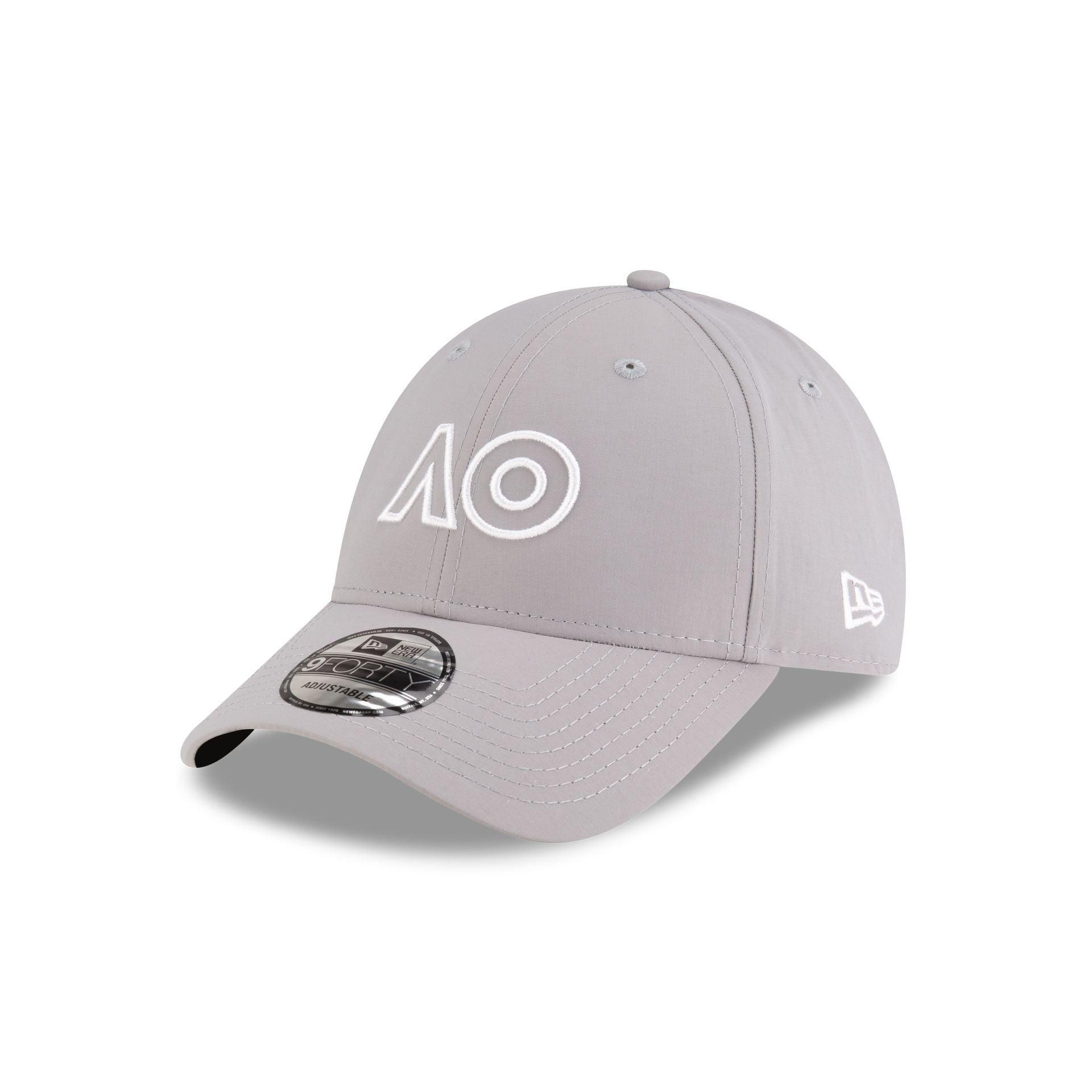 2025 Australian Open Core Outline Gray 9FORTY Adjustable Hat Male Product Image