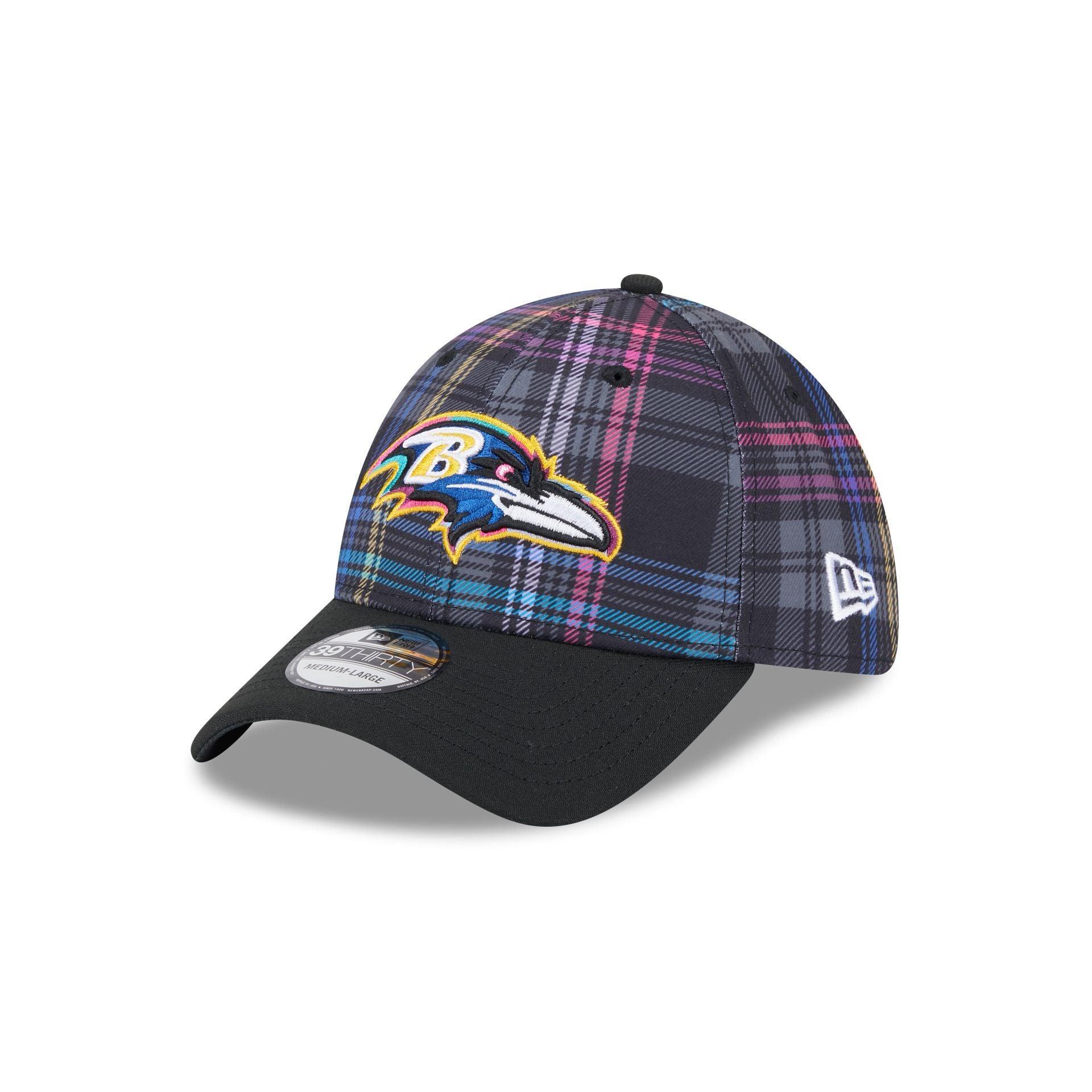 Baltimore Ravens 2024 Crucial Catch 39THIRTY Stretch Fit Hat Male Product Image