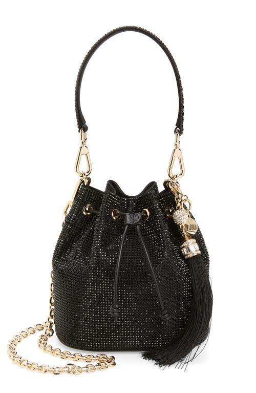 JUDITH LEIBER COUTURE Piper Crystal Embellished Bucket Bag Product Image