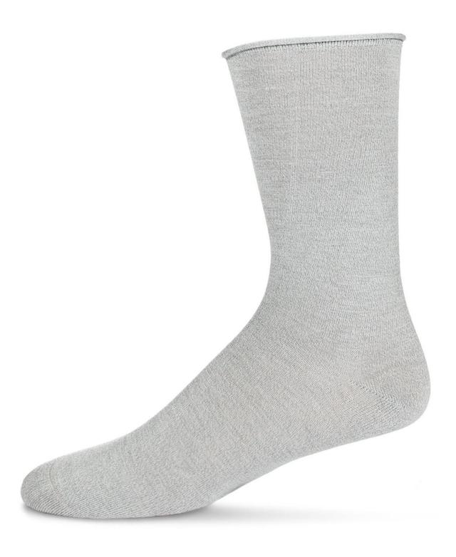 Back to Basics Roll Cuff Womens Crew Socks Product Image