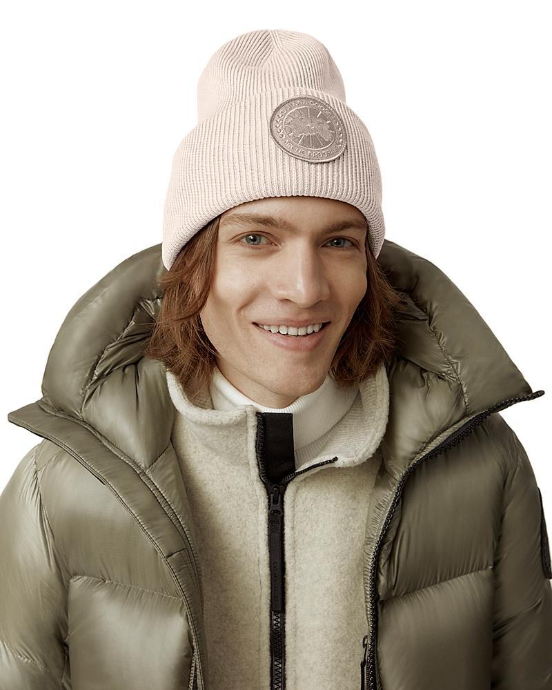 Womens Arctic Disc Rib-Knit Hat Product Image