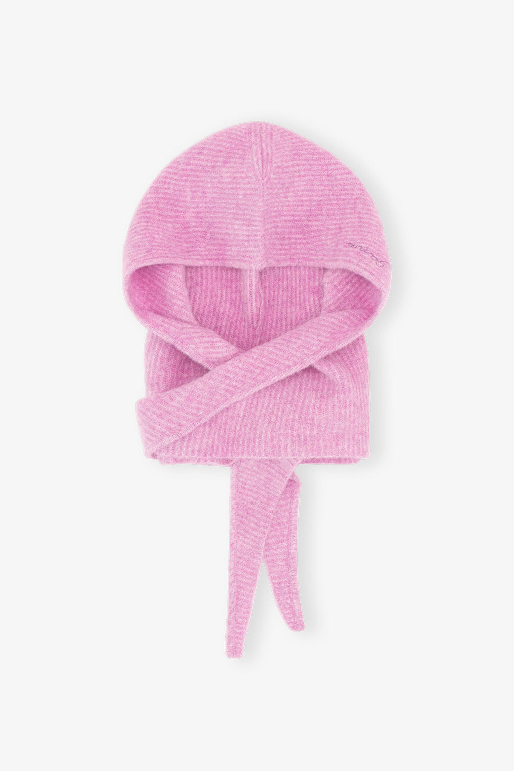 Pink Soft Wool Balaclava Product Image