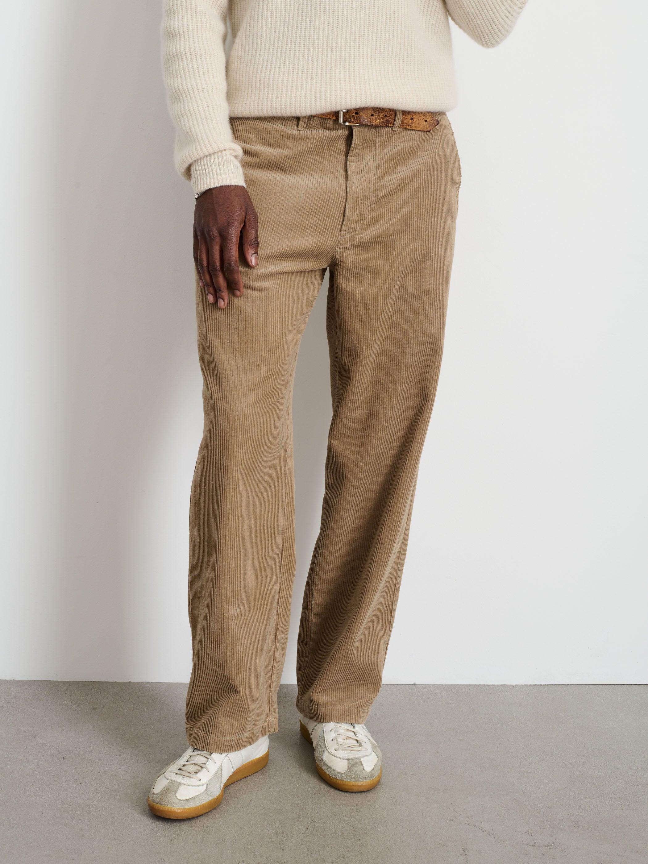 Straight Leg Pant in Corduroy (Long Inseam) Male Product Image