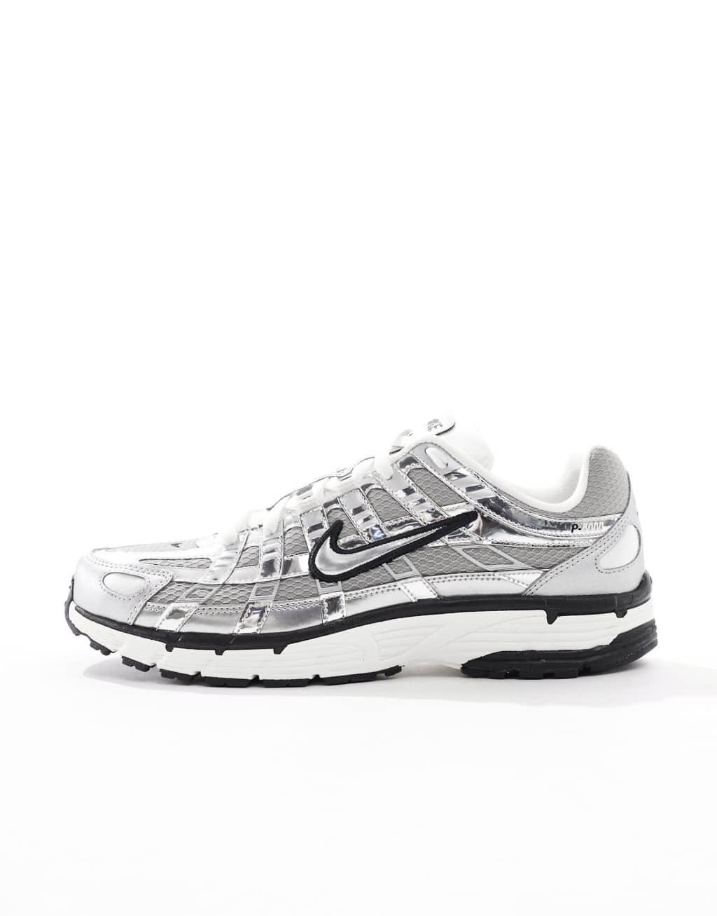 Nike P-6000 sneakers in silver Product Image