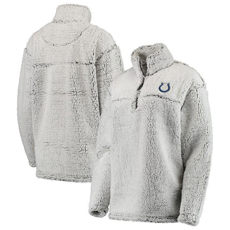 Womens G-III 4Her by Carl Banks Gray Arizona Cardinals Sherpa Quarter-Zip Pullover Jacket Product Image