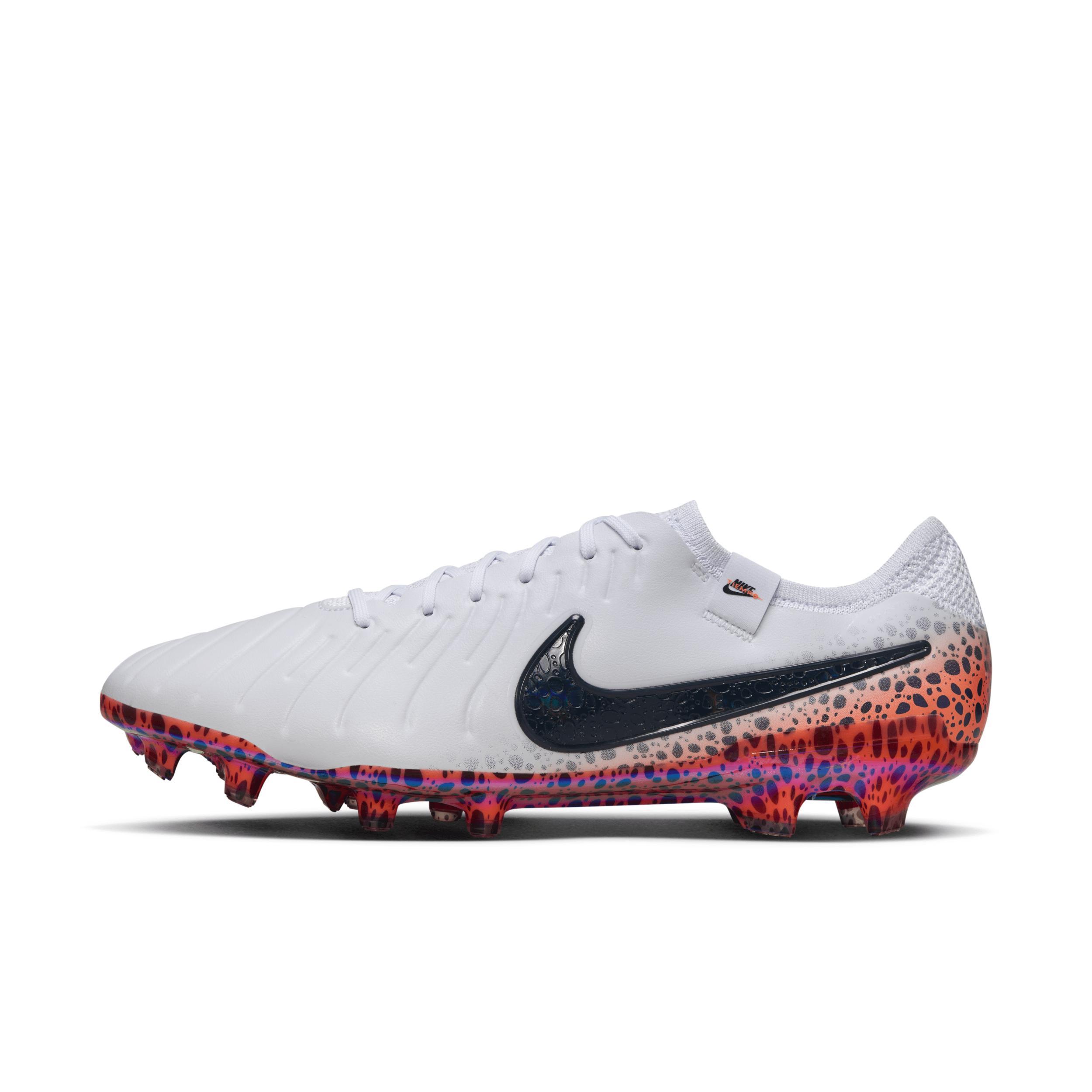 Nike Mens Tiempo Legend 10 Elite Electric FG Low-Top Soccer Cleats Product Image