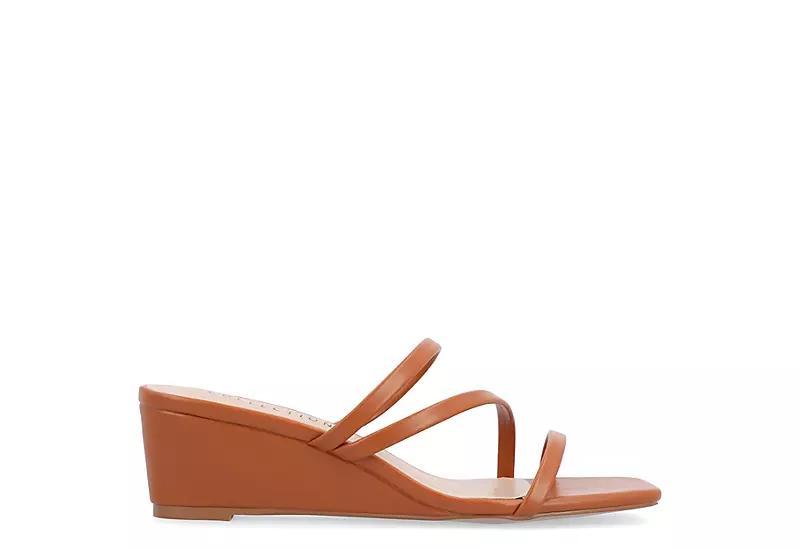 Journee Collection Takarah Womens Wedge Sandals Product Image