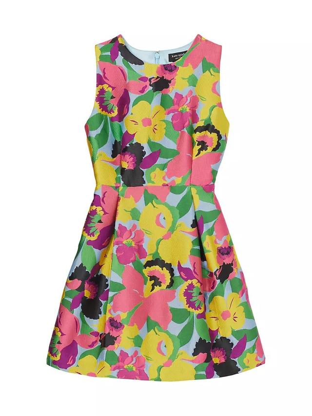 Alice Orchid Bloom Sleeveless Minidress Product Image