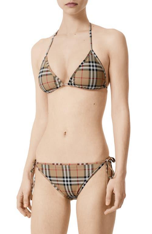 burberry Cobb Vintage Check Two-Piece Swimsuit Product Image