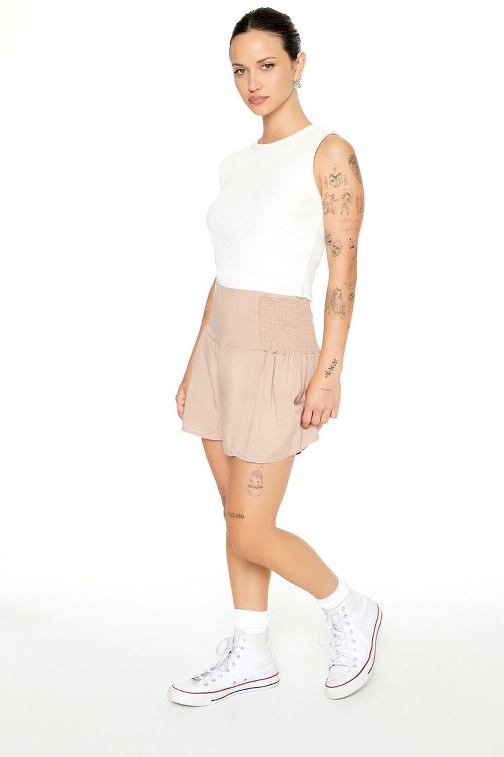 Smocked Pull-On Shorts | Forever 21 Product Image