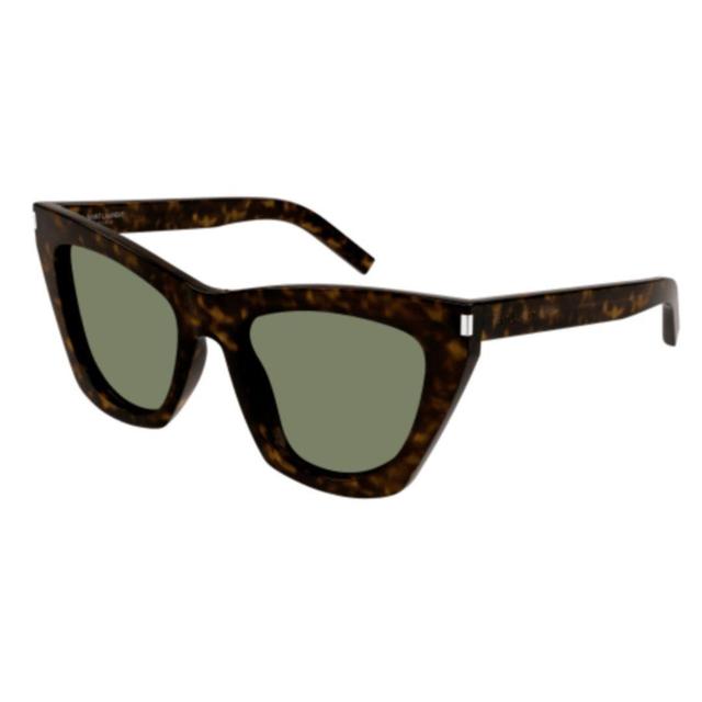 SAINT LAURENT Sl 214 Kate-033 Havana-havana-green Product Image