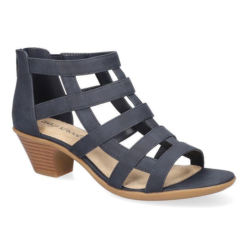 Easy Street Marg Womens Gladiator Sandals Blue Product Image