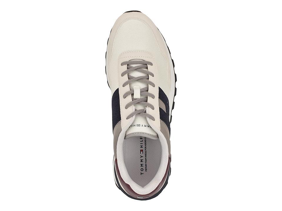 Tommy Hilfiger Gani (Light Grey/Cream Multi) Men's Shoes Product Image