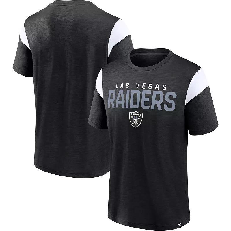 Mens Fanatics Black Las Vegas Raiders Home Stretch Team T-shirt Product Image