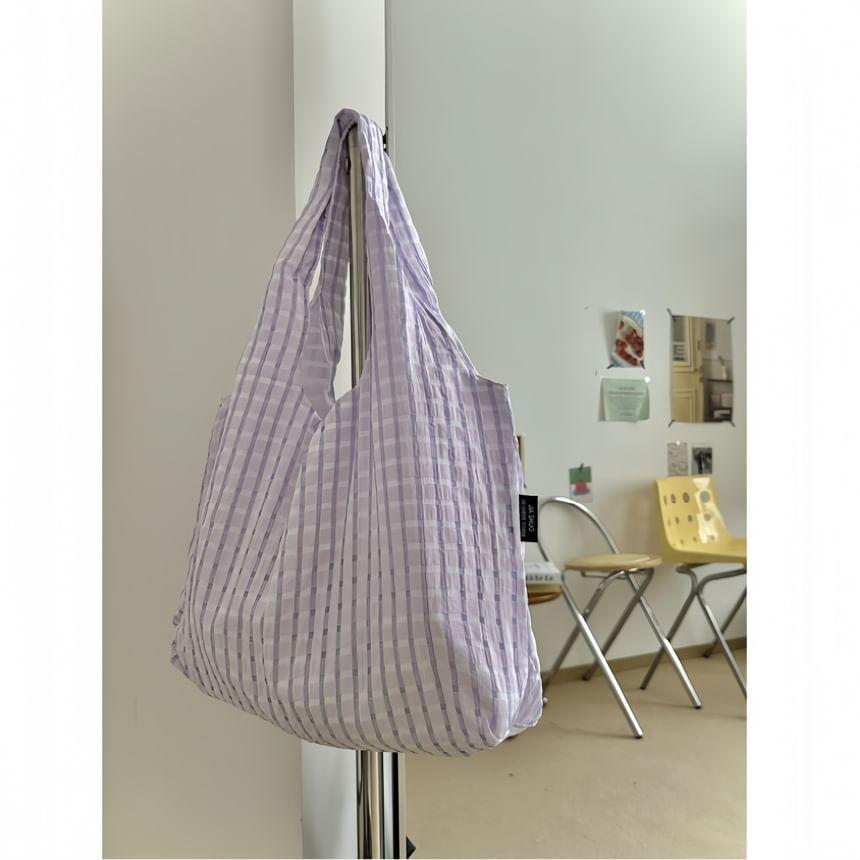 Plaid Tote Bag Product Image