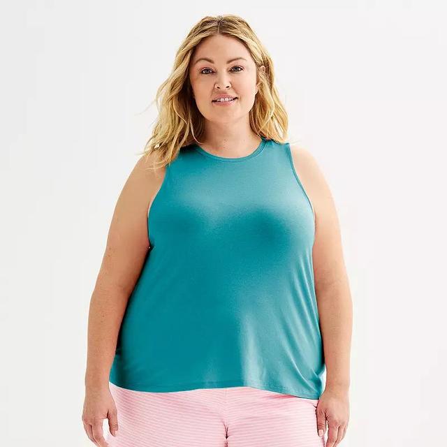 Plus Size Sonoma Goods For Life Cotton Modal Sleep Tank Top, Womens Product Image