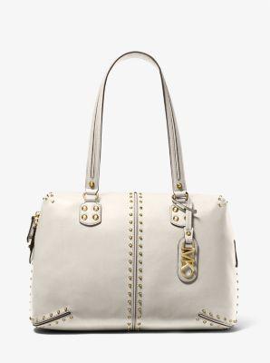 MICHAEL Michael Kors Astor Large Shoulder Tote (Pale ) Shoulder Handbags Product Image