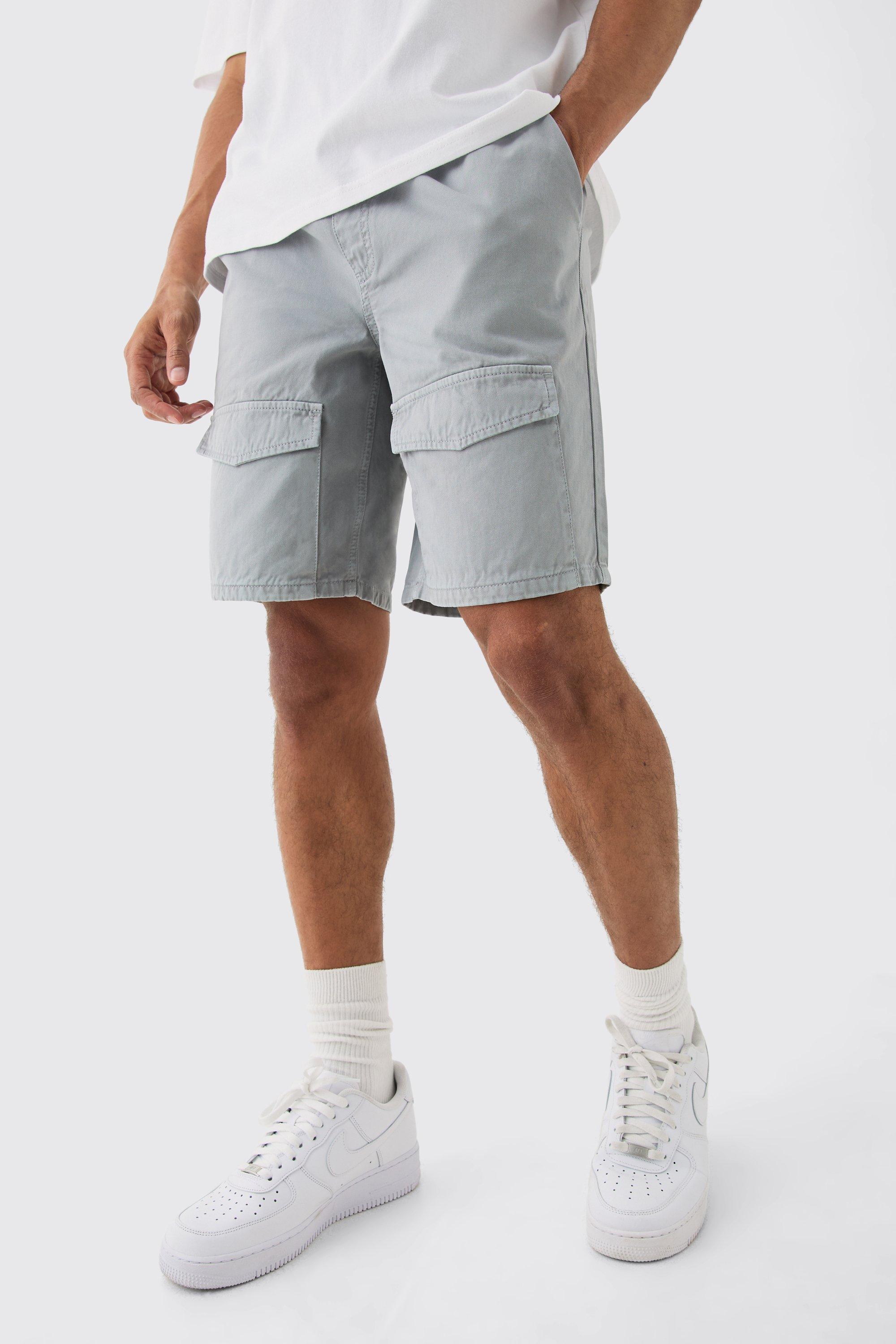 Elasticated Waist Relaxed Shorts | boohooMAN USA Product Image