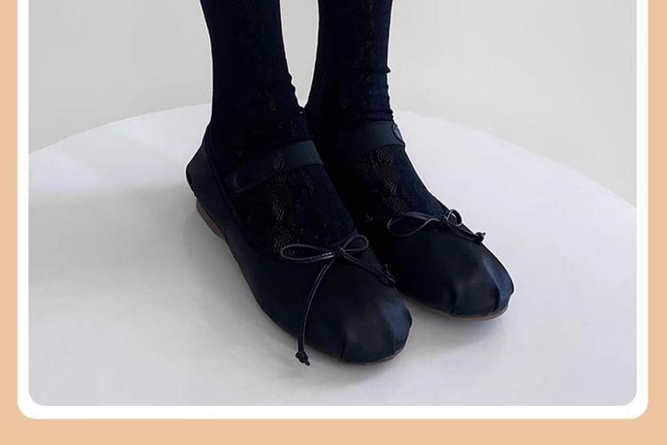 Mesh Ruffle Lace Socks Product Image