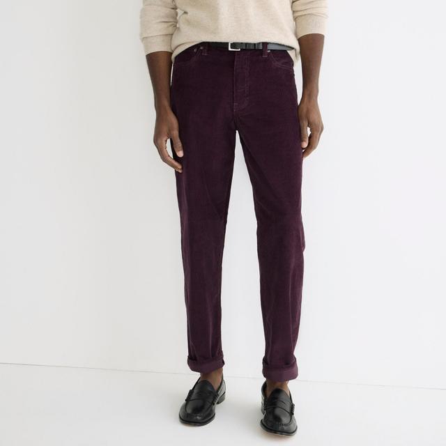 Classic Straight-fit pant in stretch corduroy Product Image