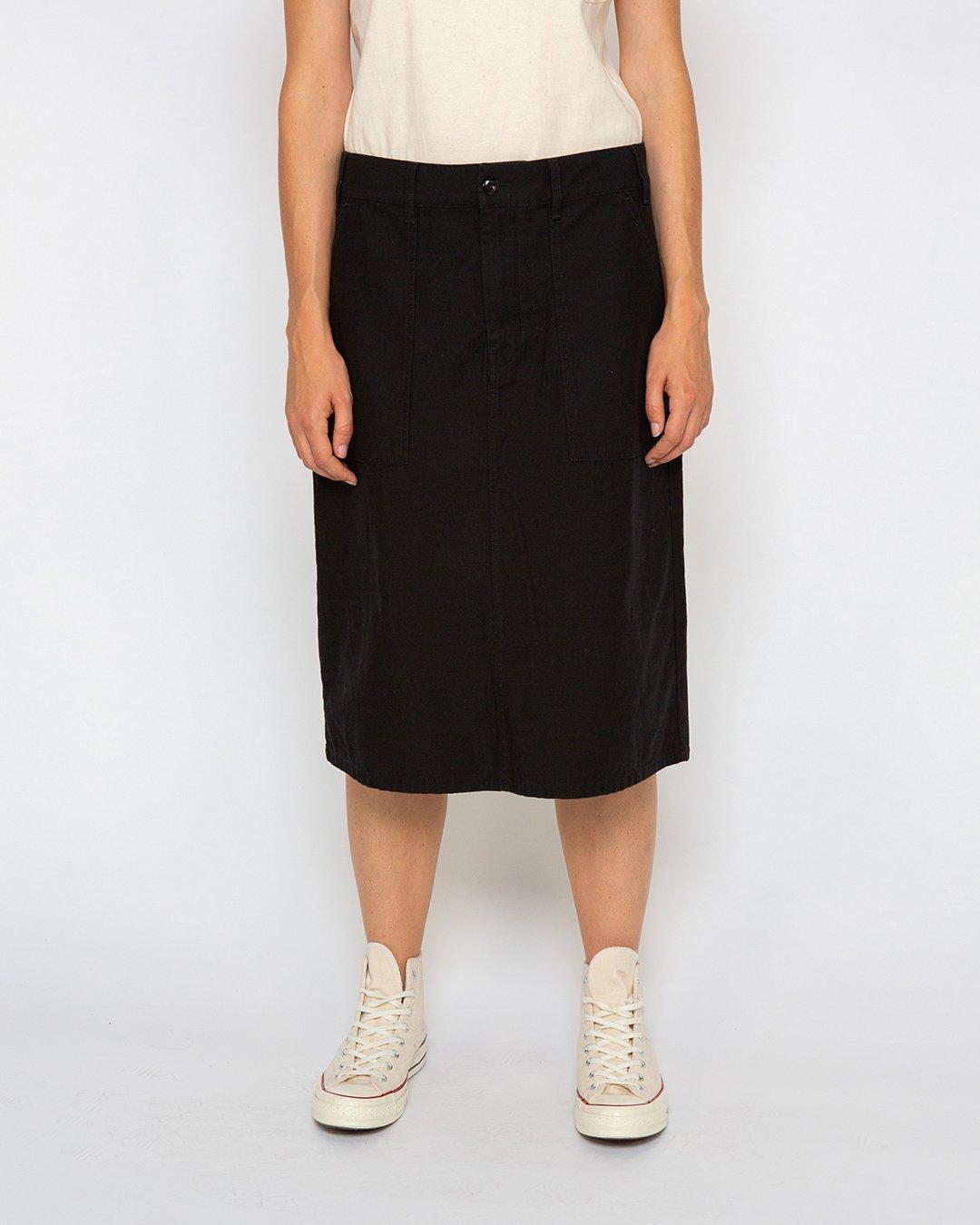 Olivia Skirt (Relaxed Fit) - Black Product Image