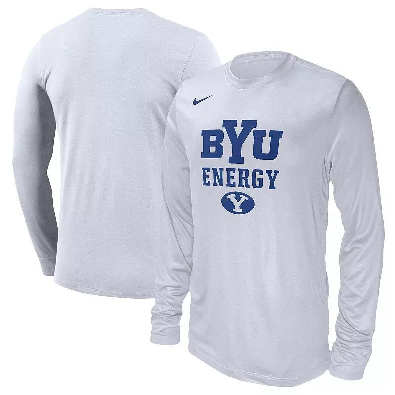 BYU Nike Men's College Long-Sleeve T-Shirt Product Image