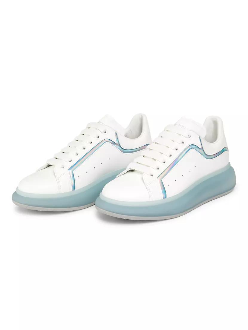 Exclusive Oversized Leather Sneakers Product Image