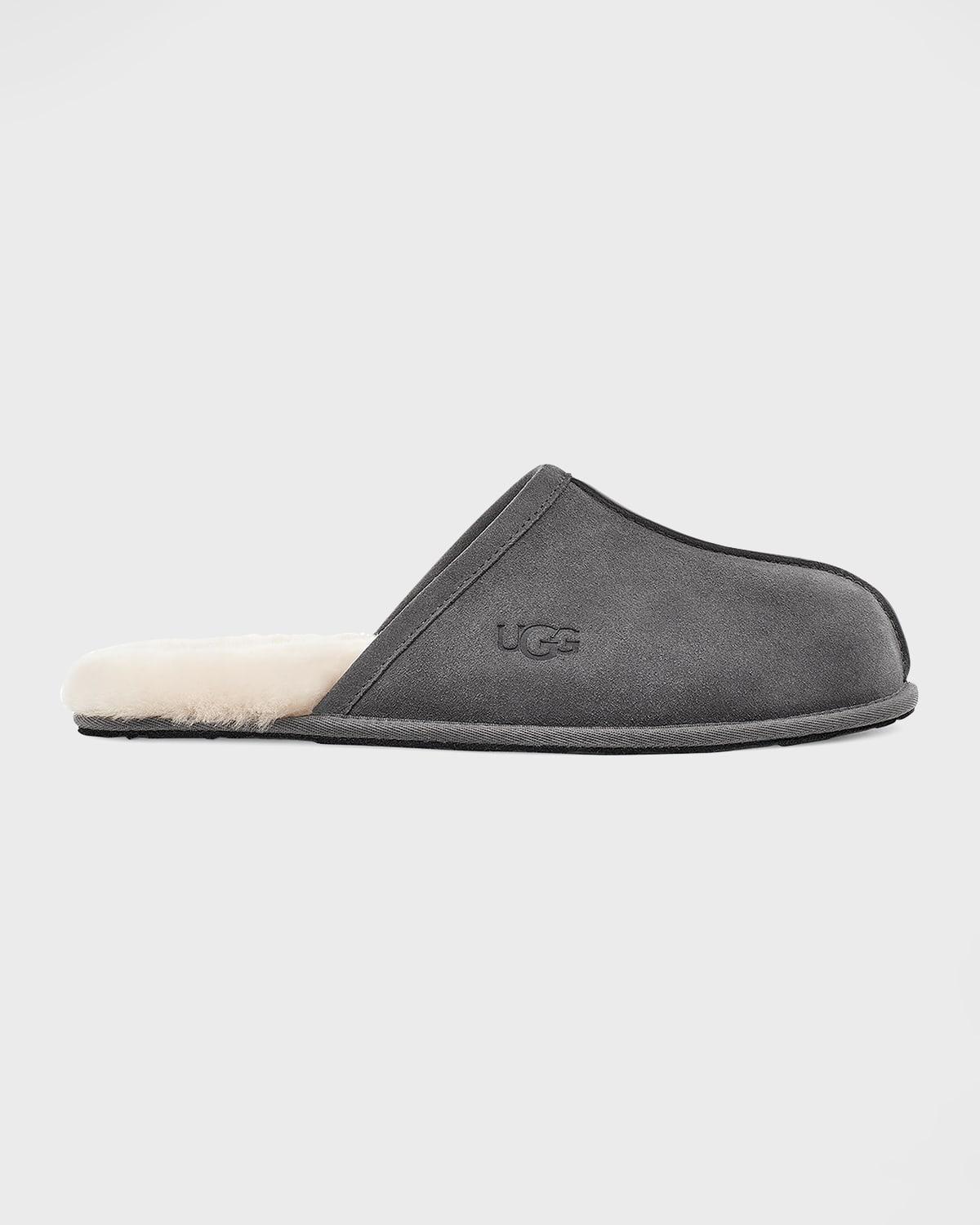 Mens Scuff Shearling Mule Slipper Product Image