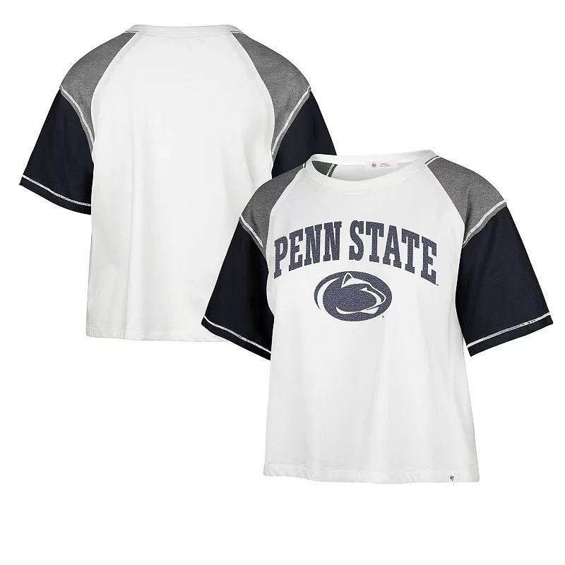 Womens 47 Penn State Nittany Lions Serenity Gia Cropped T-Shirt Product Image