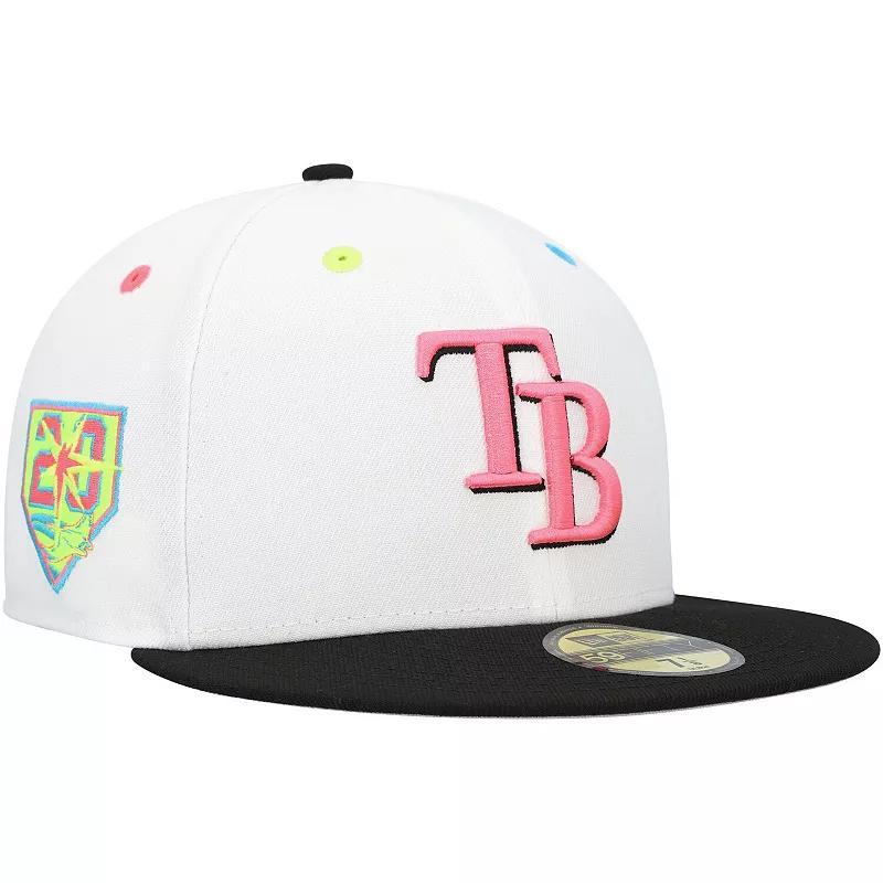 Mens New Era Tampa Bay Rays Neon Eye 59FIFTY Fitted Hat Product Image